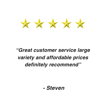 Five star review from Steven